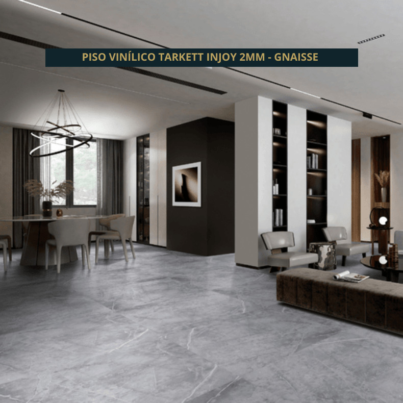 Piso Vinílico Tarkett Injoy 2mm - Gnaisse Cx 4,23m² - Estilo Home